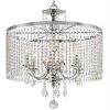 Home Decorators Collection Calisitti 6-Light Polished Chrome Chandelier with K9 Crystal Dangles - Thumbnail 1