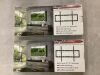 Lot of (2) MegaMounts Fixed 26-55 In. TV Mount in Matte Black - Thumbnail 2