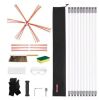 VEVOR 33 Ft. Chimney Sweep Kit w/10 Reinforced Nylon Flexible Rods - Thumbnail 1