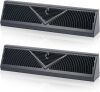 2 Pack Baseboard Register Vent 24 Inch Duct Opening Size - Thumbnail 1
