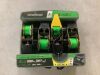 SmartStraps 6 ft. x 1 in. Green Retractable Ratchet Tie Down Straps with 500 lb. Safe Work Load - 4 pack - Thumbnail 2