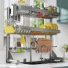 Over The Sink Dish Drying Rack, 3 Tier - Thumbnail 1