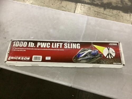 Erickson Personal Watercraft Lift Sling, 1000 lb. Load Capacity - Lot 453
