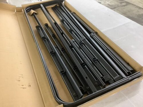 14in Twin Metal Bed Frame - Unknown if Hardware is Complete - Lot 356
