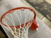 Heavy Duty 18 Inch Basketball Rim with Net - Thumbnail 3