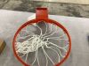 Heavy Duty 18 Inch Basketball Rim with Net - Thumbnail 5