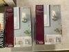 Lot of (7) Wall Sconce Light Fixtures - Thumbnail 2