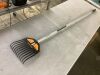 Fiskars 66 in. Lightweight Aluminum Handle Shrub Rake - Thumbnail 2