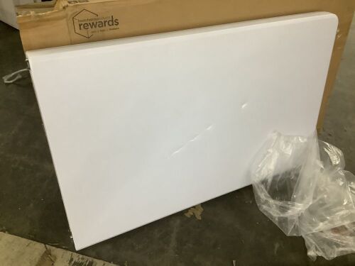 Portable Folding Plastic Dining Table w/ Handle, Lock - 8ft - Lot 607