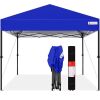 One-Person Setup Instant Pop Up Canopy w/ Case, 4 Weight Bags - 10x10ft - Thumbnail 1