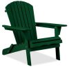 Lot of (2) Folding Wooden Adirondack Chair - Thumbnail 1