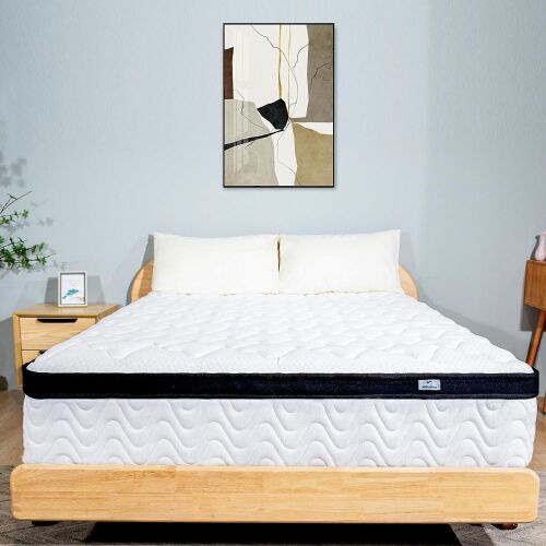 MOLBIUS King Size 12 Inch Hybrid Mattress - Lot 77JF