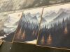 Misty Forest Framed Canvas Wall Art Set - Thumbnail 4