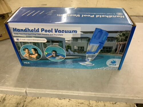 Handheld Pool Vacuum - Lot 468