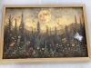 Framed Vintage Moon Forest Wall Art 16" x 24" - Thumbnail 1