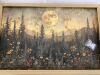 Framed Vintage Moon Forest Wall Art 16" x 24" - Thumbnail 2