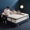 14 Inch Queen Size Gel Memory Foam Hybrid Mattress - Thumbnail 1