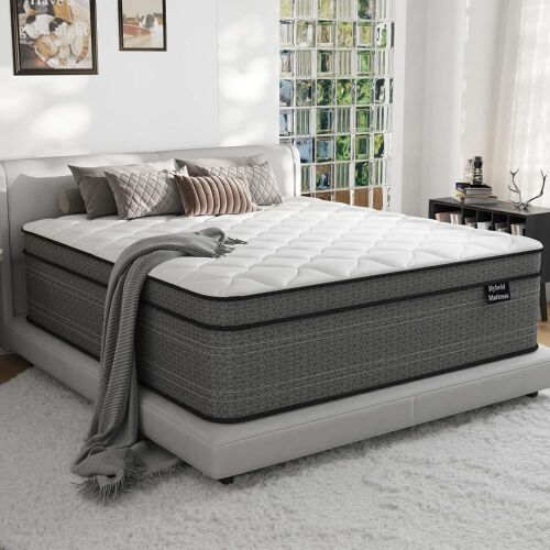 Ruoysun 10 Inch Full Size Hybrid Mattress - Lot 59JF