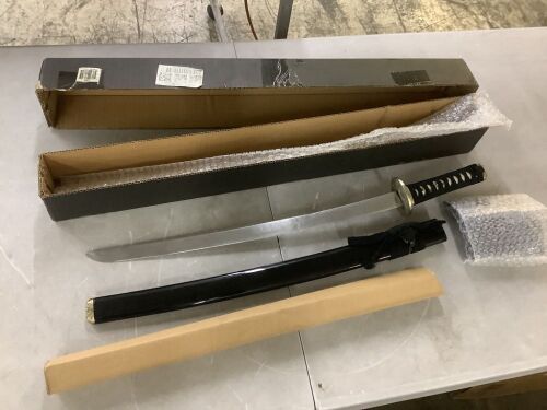 Cold Steel 88W Emperor Series Wakizashi 21" Carbon Steel Blade - Lot 322JF