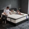 14 Inch King Size Hybrid Gel Memory Foam Mattress - Thumbnail 1