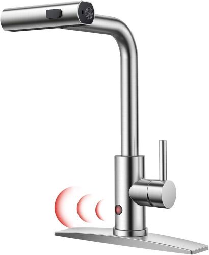 FORIOUS Touchless Waterfall Kitchen Faucet - Lot 165