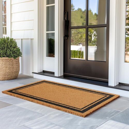 Natural Coco Coir Heavy Duty Backing Doormat 48" - Lot 261