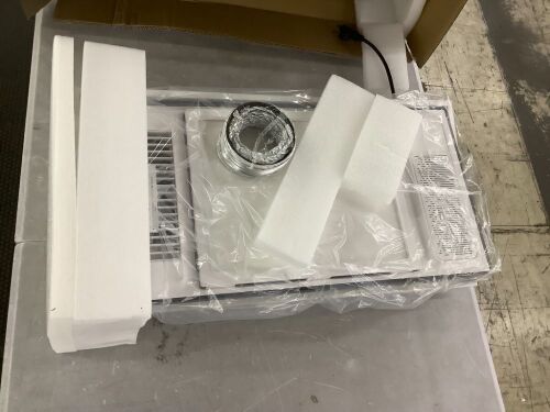 Bathroom Exhaust Fan with Light and Heater - Lot 275