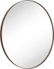 TEHOME 30 inch Oil Rubbed Bronze Round Mirror - Thumbnail 1
