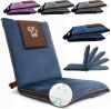 Japanese Meditation Floor Chair with Back Support - Thumbnail 1
