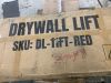 11 ft. Red Drywall Panel Hoist Jack Lifter - Thumbnail 3