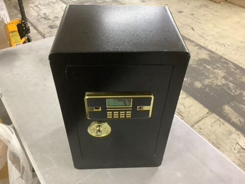 Digital Safe - No Key, Screen Damaged, Dented - Lot 379
