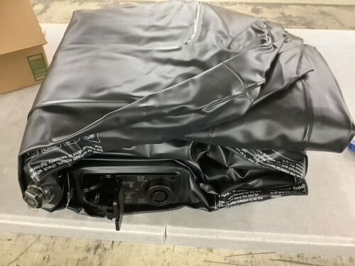 Air Mattress with Built-in Pump, Unknown Size - Lot 481