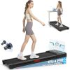 TRAILVIBER Walking Pad Treadmill with 12% 9-Level Auto Incline, 450 lbs Capacity and RGB LED Screen - Thumbnail 1