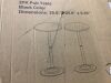 Pearington Round Bar Height Pub Table, 2 Pack - Thumbnail 4