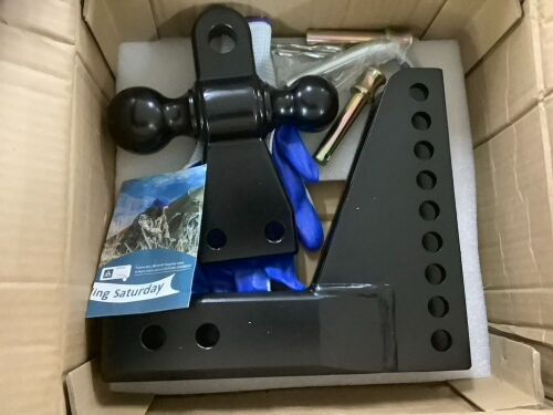 Crosship Ball Mount with Hitch Adapter - Lot 494