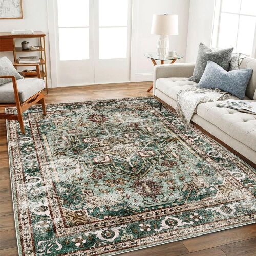 CHAMPLANT Washable Area Rug 9'x12' - Lot 390