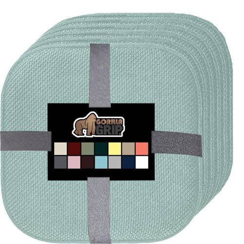 Gorilla Grip 16 x 16 Inch Memory Foam Chair Pads, Set of 6 - Lot 592