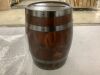 Whiskey Barrel Shaped Wedding Card Box - Thumbnail 1