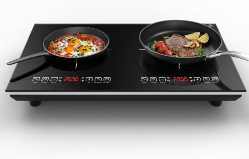 VBGK Double Induction Cooktop,110V 4000W - Lot 185