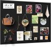 Miratino Large Black Cork Board, 48 "x 36" - Thumbnail 1