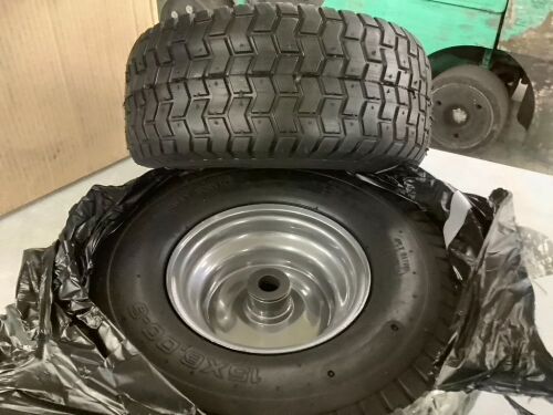 15x6.00-6 Lawn Mower Tires, Set of 2 - Lot 492