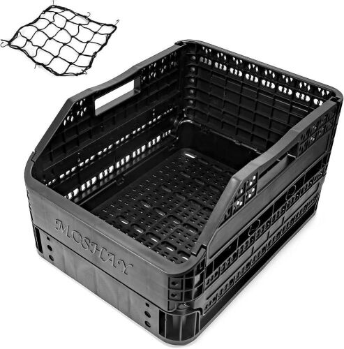 MOSHAY Bicycle Foldable Rear Basket - Lot 489