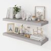 30 Inch Floating Shelves, 9.3" Deep, Set of 2 - Thumbnail 1
