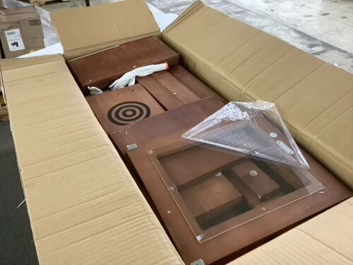 Outdoor Wooden Mud Kitchen for Kids 43.7in - Lot 193