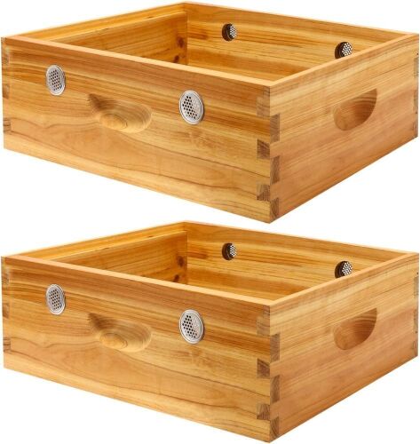 Overwintering Beehive Quilt Box, 2 pc - Lot 397