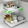 Expandable Pull Out Cabinet Organizer, 3 Pack - Thumbnail 1