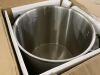 CURTA 50 Quart Stainless Steel Stockpot - Thumbnail 3