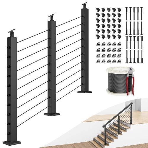 36" Stair Railing Post Kit, 3 pack - Lot 228