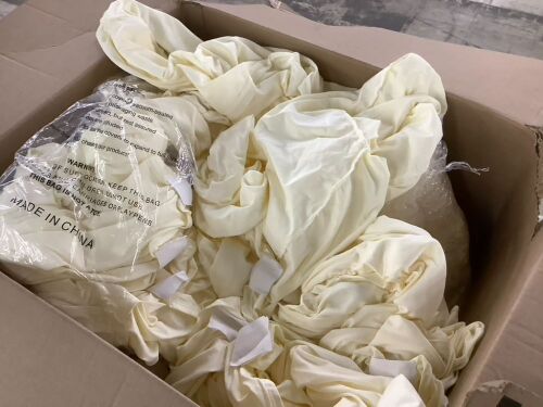 Ivory Stretch Chair Covers, 50 pc - Lot 426