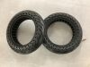Solid Rubber Tire 10x2.5 Inch Electric Scooter Tires, 2 pack - Thumbnail 2